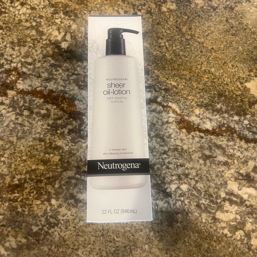Neutrogena sheer oil lotion